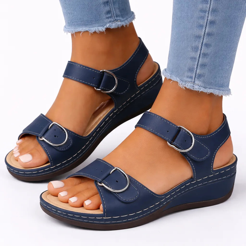 Catherine | Orthopedic Wedge Sandals with Arch Support for Women