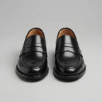 Front-facing view of the pair showing the symmetrical saddle straps and round-square toe shape