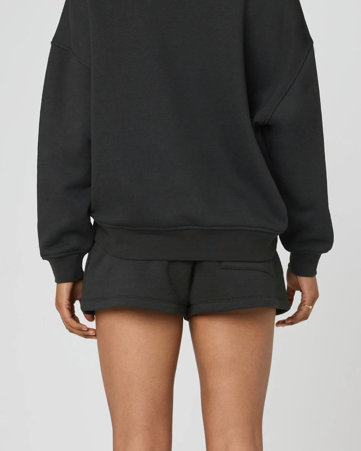 Soft Fleece Sweat Shorts for Women with Pockets image 10
