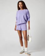 Soft Fleece Sweat Shorts for Women with Pockets image 18