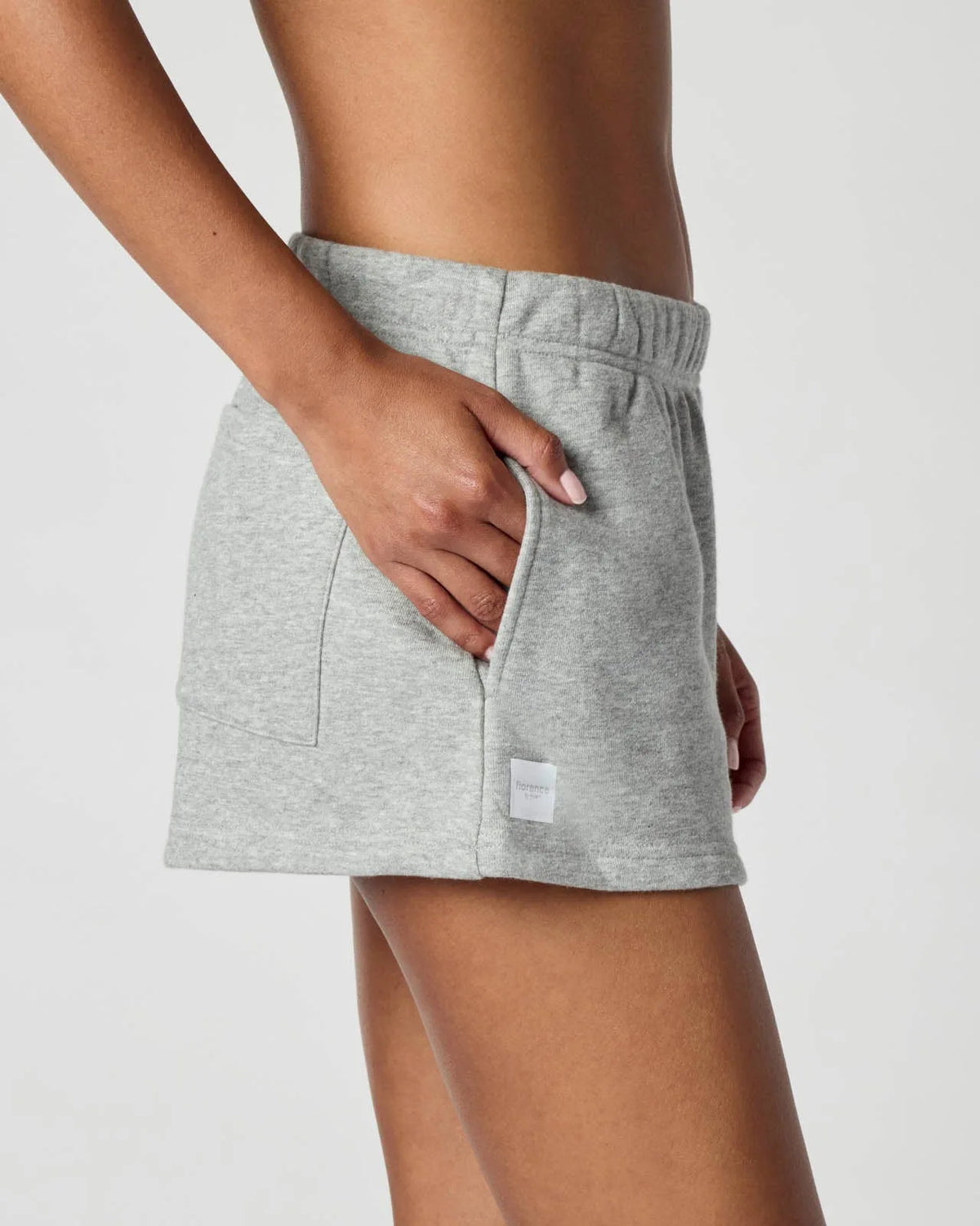 Soft Fleece Sweat Shorts for Women with Pockets image 25