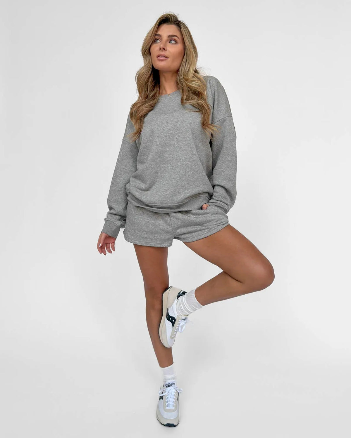 Soft Fleece Sweat Shorts for Women with Pockets image 26