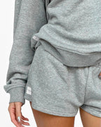 Soft Fleece Sweat Shorts for Women with Pockets image 27