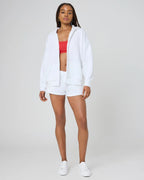 Soft Fleece Sweat Shorts for Women with Pockets image 28