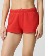 Soft Fleece Sweat Shorts for Women with Pockets image 34
