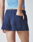 Soft Fleece Sweat Shorts for Women with Pockets image 43