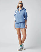 Soft Fleece Sweat Shorts for Women with Pockets image 47