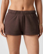 Soft Fleece Sweat Shorts for Women with Pockets image 68