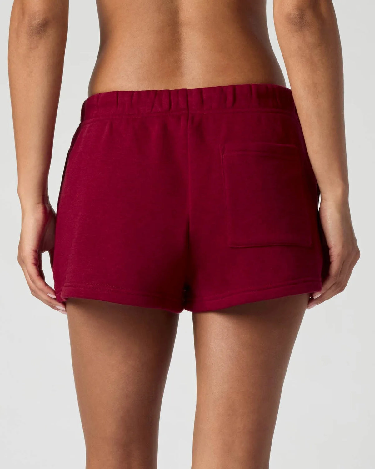 Soft Fleece Sweat Shorts for Women with Pockets image 75