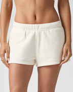 Soft Fleece Sweat Shorts for Women with Pockets image 78