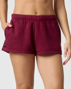Soft Fleece Sweat Shorts for Women with Pockets image 90