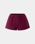 Soft Fleece Sweat Shorts for Women with Pockets image 91