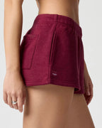 Soft Fleece Sweat Shorts for Women with Pockets image 94