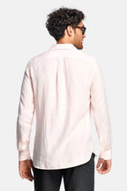 Men's Linen Regular-Fit Long Sleeve Shirt image 10