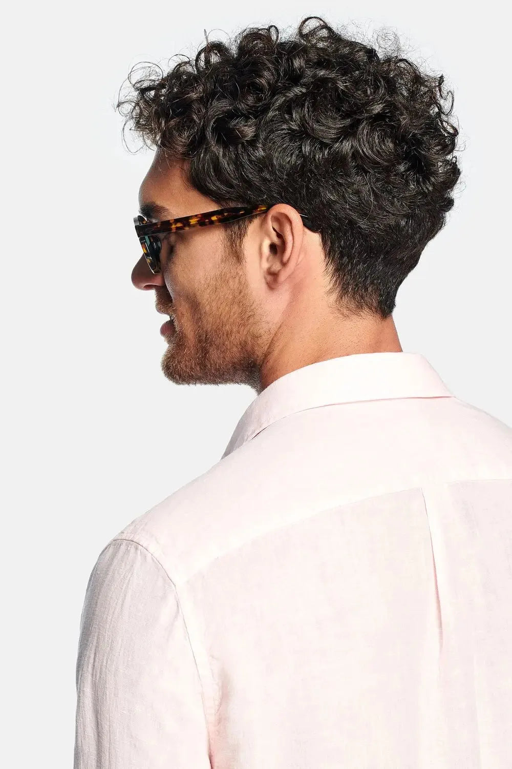 Men's Linen Regular-Fit Long Sleeve Shirt image 12