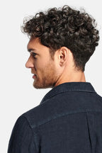 Men's Linen Regular-Fit Long Sleeve Shirt image 15