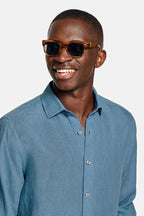Men's Linen Regular-Fit Long Sleeve Shirt image 28