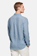 Men's Linen Regular-Fit Long Sleeve Shirt image 33