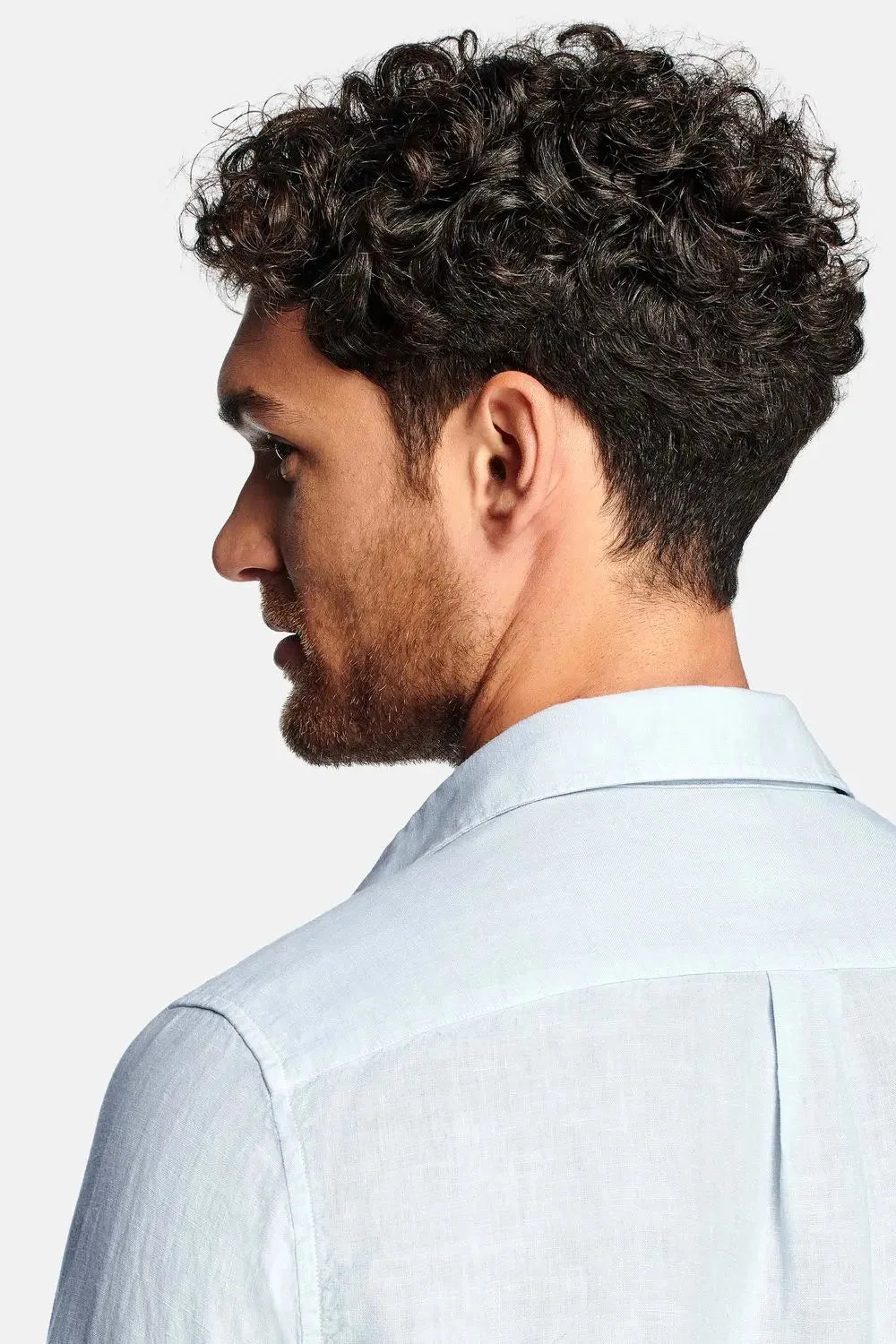 Men's Linen Regular-Fit Long Sleeve Shirt image 38