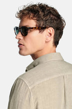 Men's Linen Regular-Fit Long Sleeve Shirt image 46