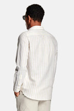 Men's Linen Regular-Fit Long Sleeve Shirt image 49