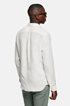 Men's Linen Regular-Fit Long Sleeve Shirt image 53