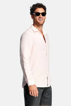 Men's Linen Regular-Fit Long Sleeve Shirt image 9