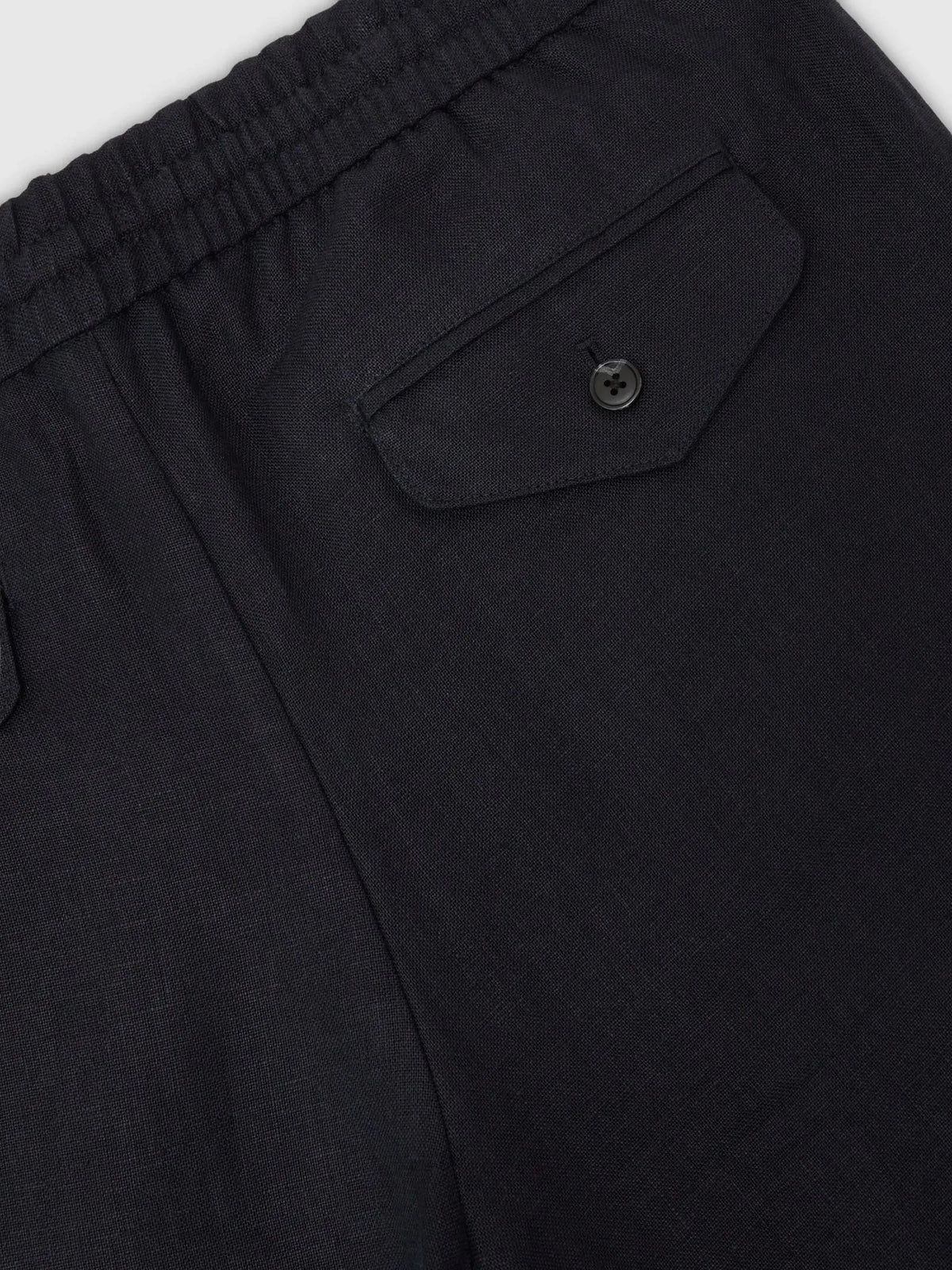 Relaxed-Fit Linen Drawstring Trousers for Men image 10