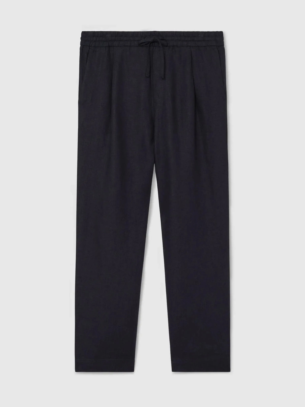 Relaxed-Fit Linen Drawstring Trousers for Men image 11
