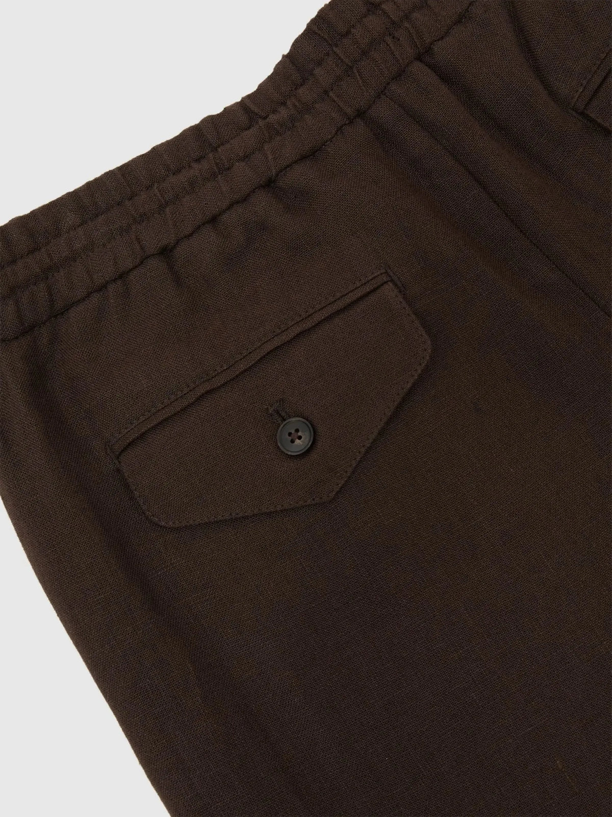 Relaxed-Fit Linen Drawstring Trousers for Men image 15