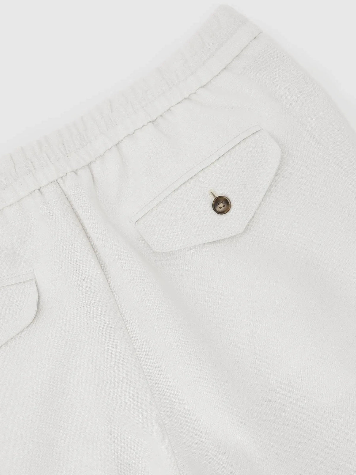Relaxed-Fit Linen Drawstring Trousers for Men image 21
