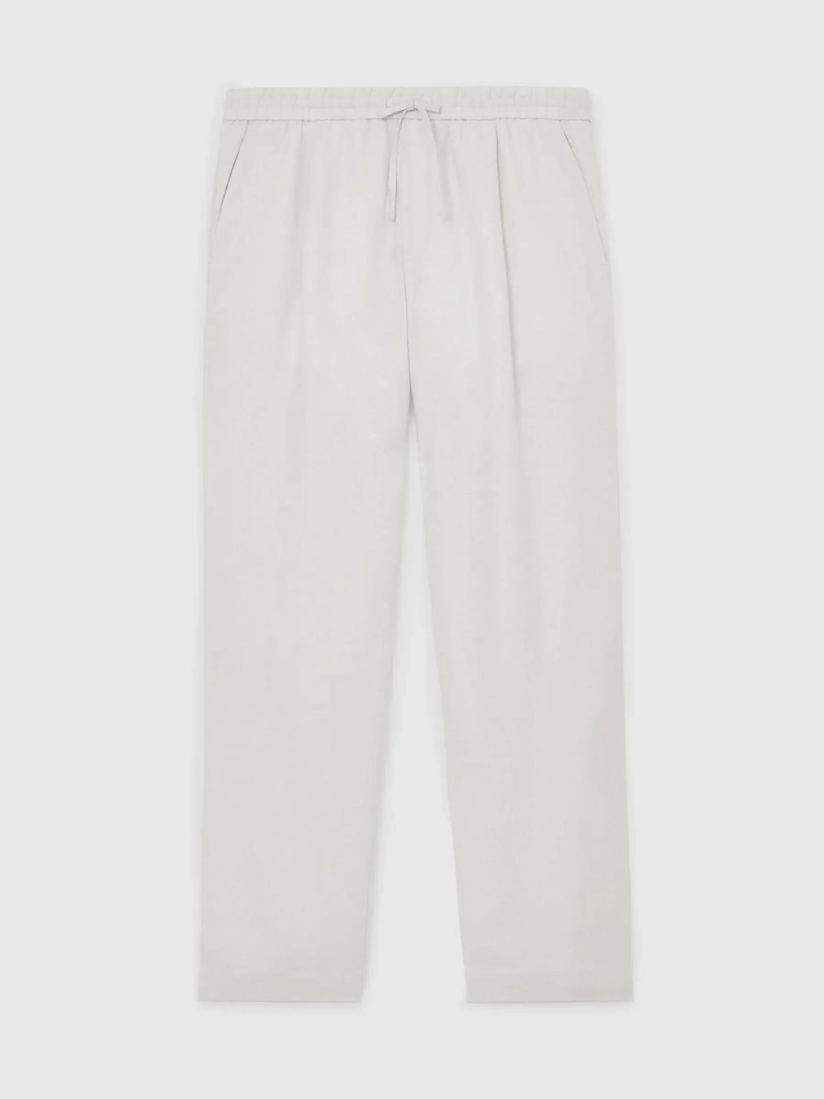 Relaxed-Fit Linen Drawstring Trousers for Men image 22
