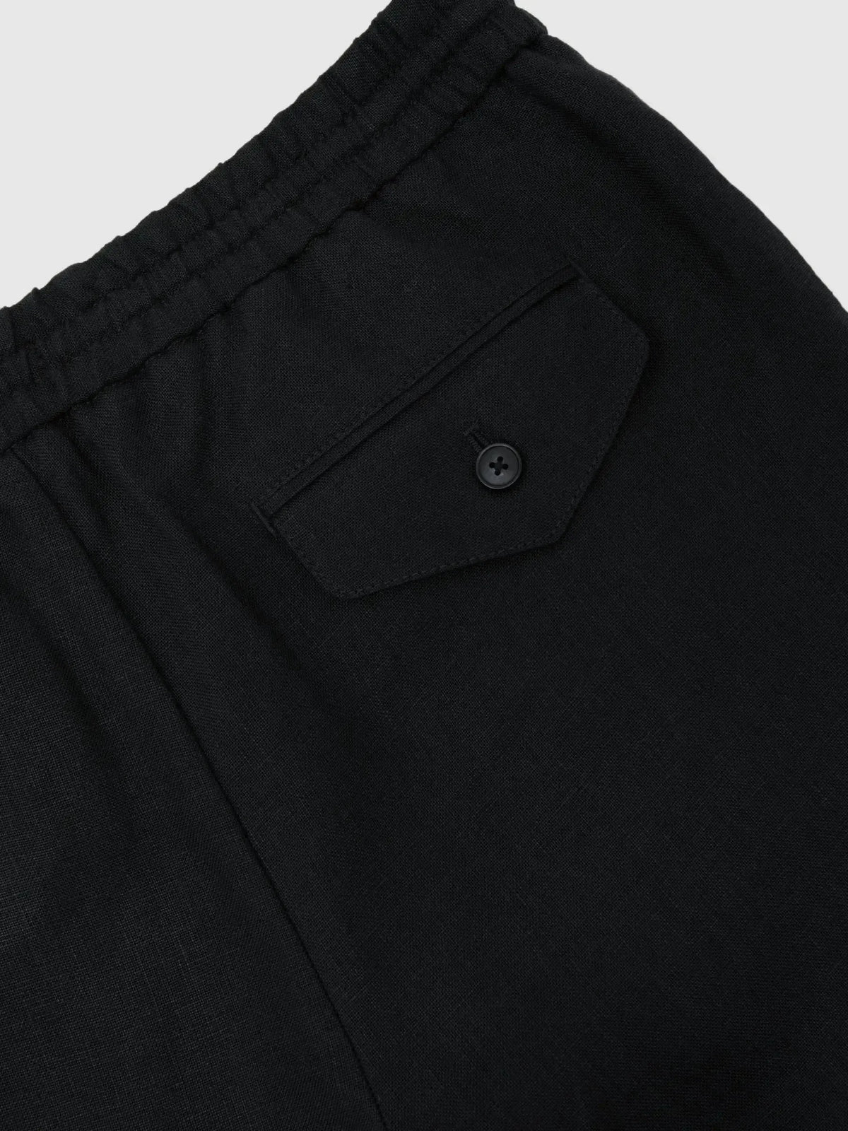 Relaxed-Fit Linen Drawstring Trousers for Men image 27