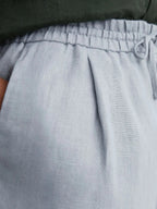 Relaxed-Fit Linen Drawstring Trousers for Men image 36