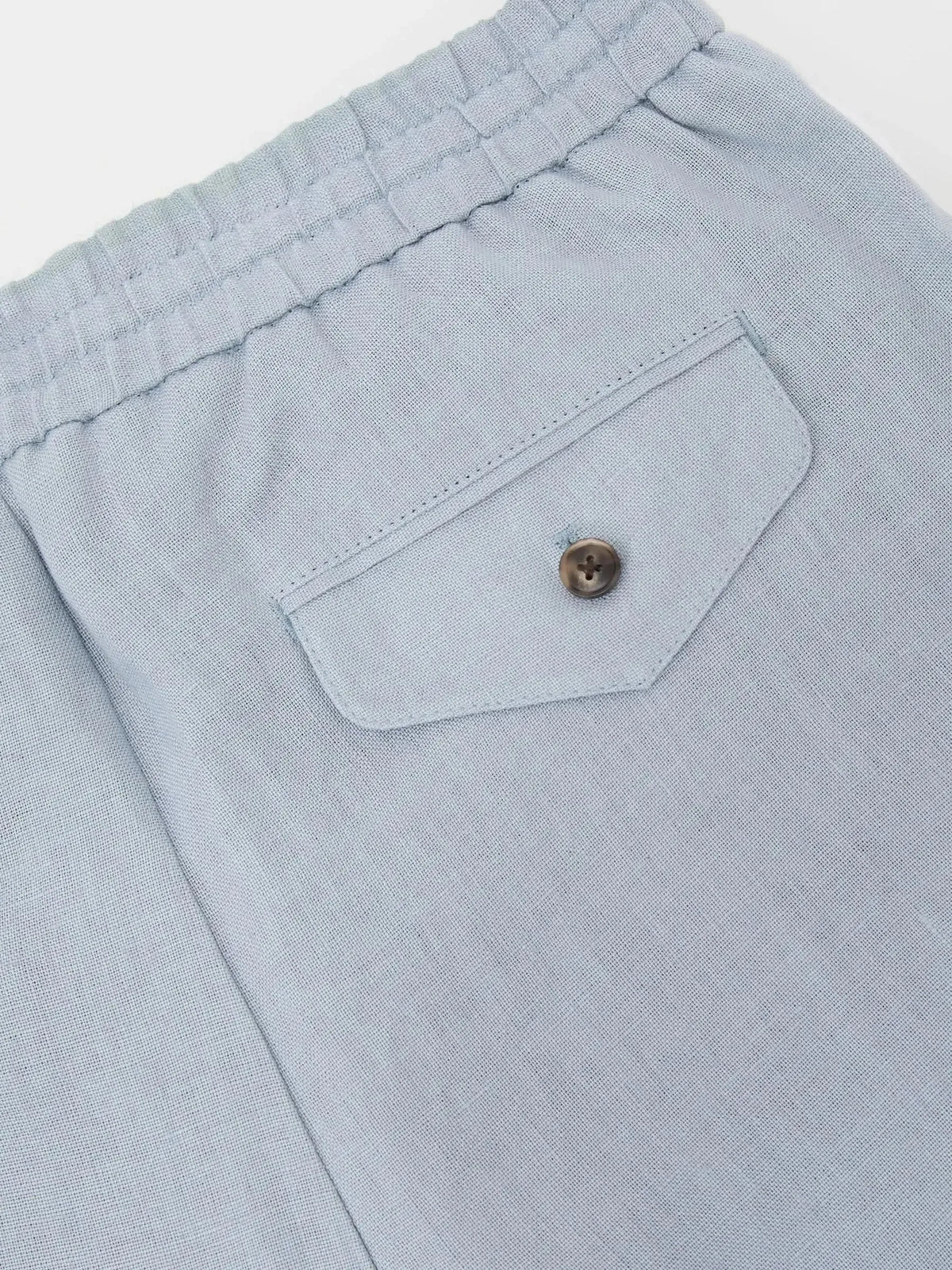 Relaxed-Fit Linen Drawstring Trousers for Men image 37