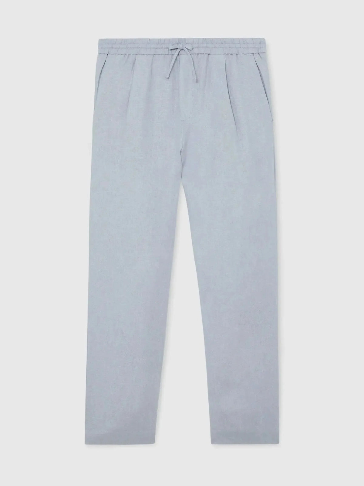 Relaxed-Fit Linen Drawstring Trousers for Men image 38
