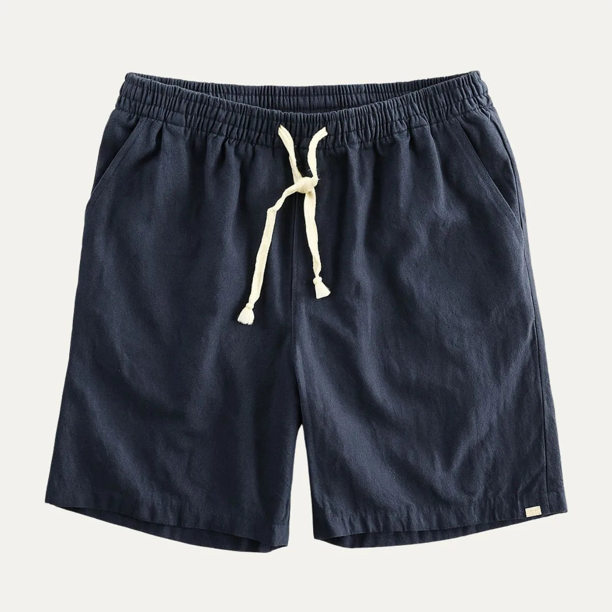 Men's Drawstring Linen-Look Shorts for Summer image 9
