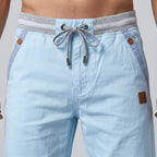 Men's Knee-Length Drawstring Cotton Shorts image 10