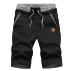 Men's Knee-Length Drawstring Cotton Shorts image 25
