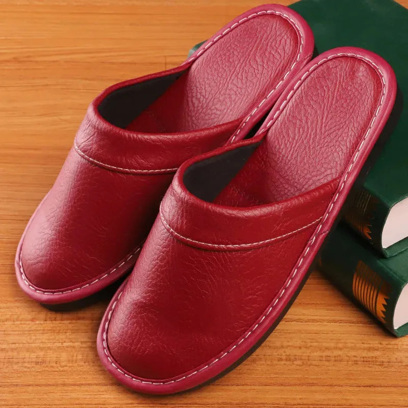 Comfort Leather Mule Slippers for Men image 11