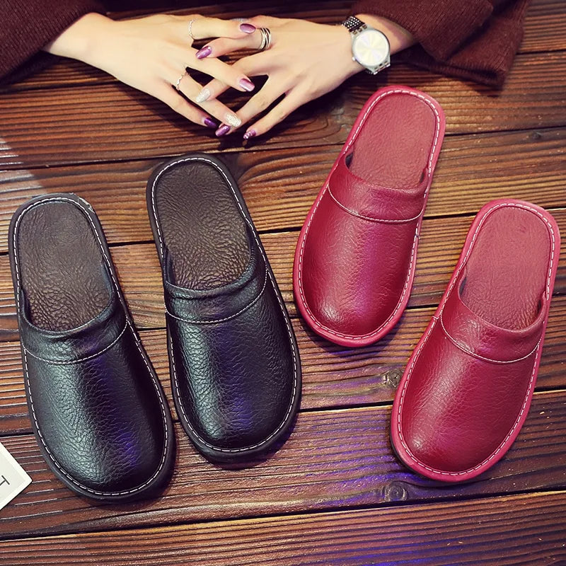 Comfort Leather Mule Slippers for Men image 16