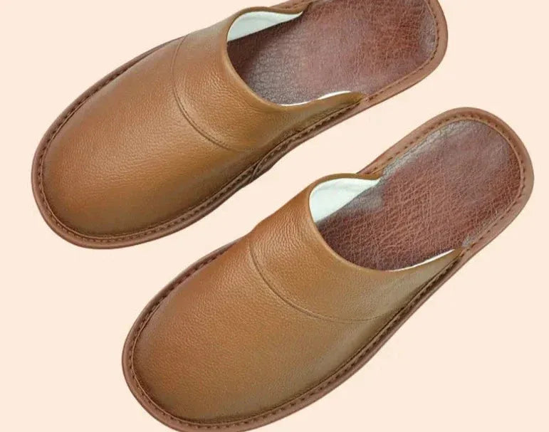 Comfort Leather Mule Slippers for Men image 17