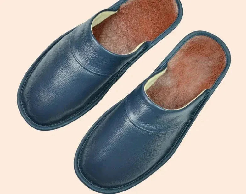 Comfort Leather Mule Slippers for Men image 18