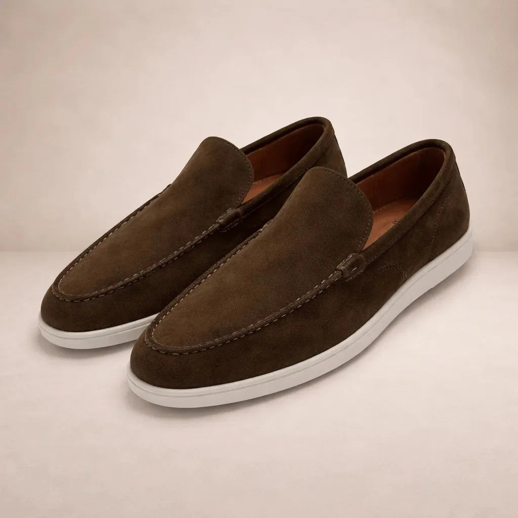 Marcus | Men's Comfort Suede Slip-On Loafers