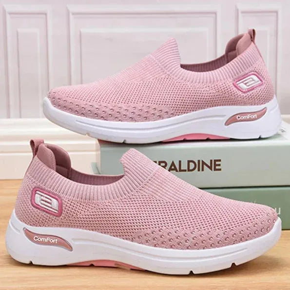 Allegra | Orthopedic Knit Slip-On Sneakers with Arch Support for Women