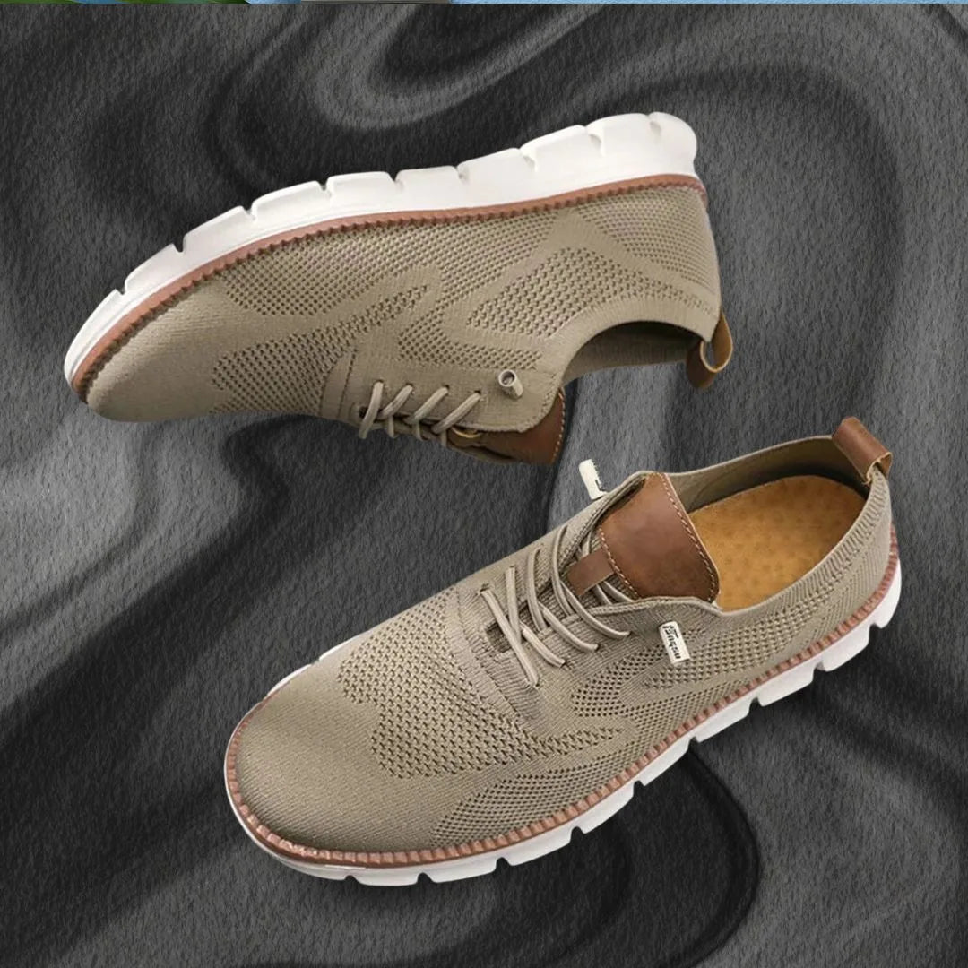 Orthopedic Knit Walking Sneakers for Men with Arch Support image 10