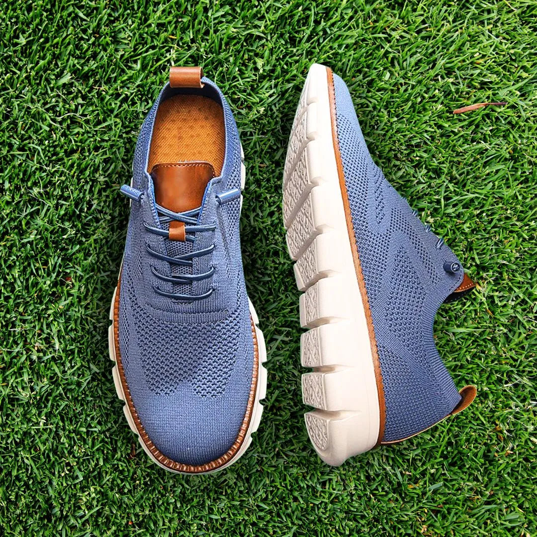 Orthopedic Knit Walking Sneakers for Men with Arch Support image 12