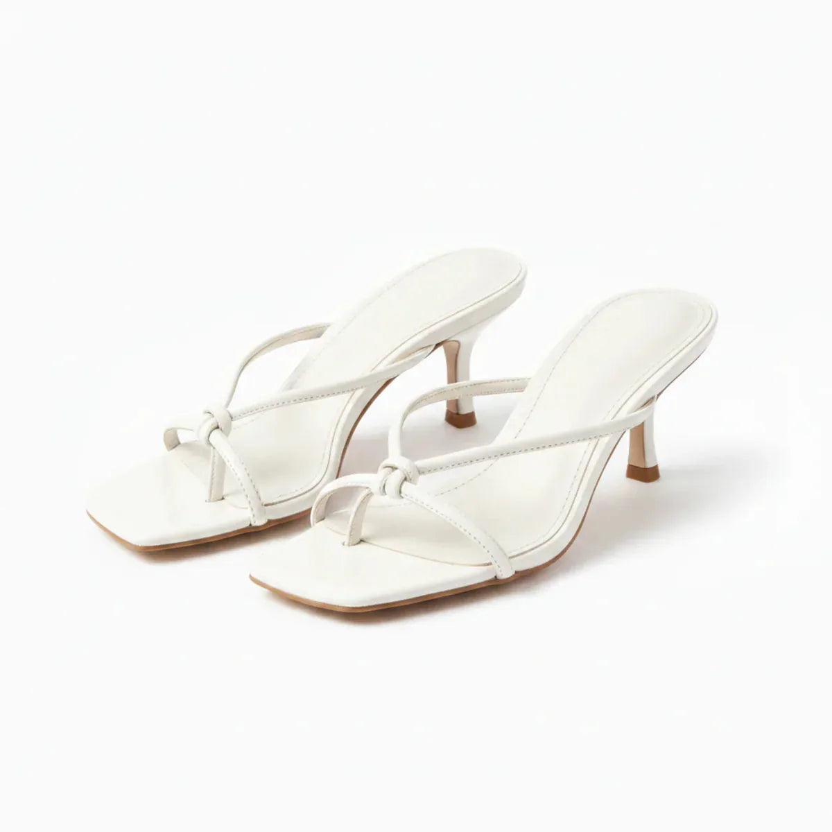 Dora | Orthopedic Knot Strap Heeled Sandals for Women