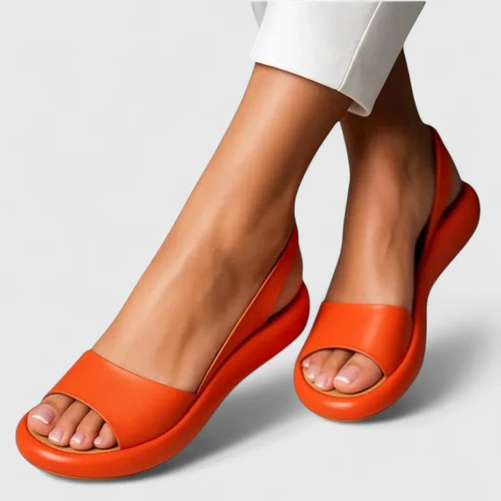 Willow | Orthopedic Platform Slingback Sandals for Women in Summer