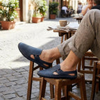 Men's Perforated Leather Slip-On Loafers with Cushioned Comfort image 12